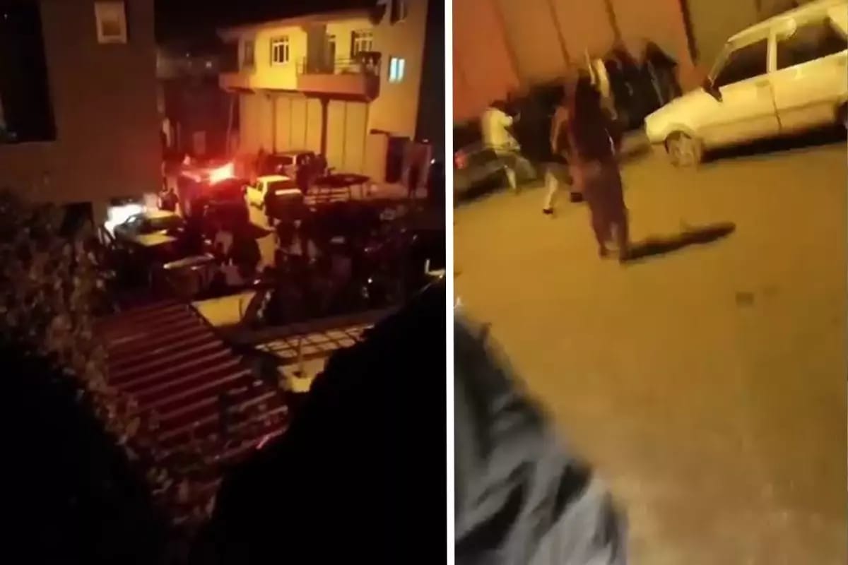 Hatay’ın Altınözü ilçesinde iki aile arasında çıkan tartışma kısa sürede