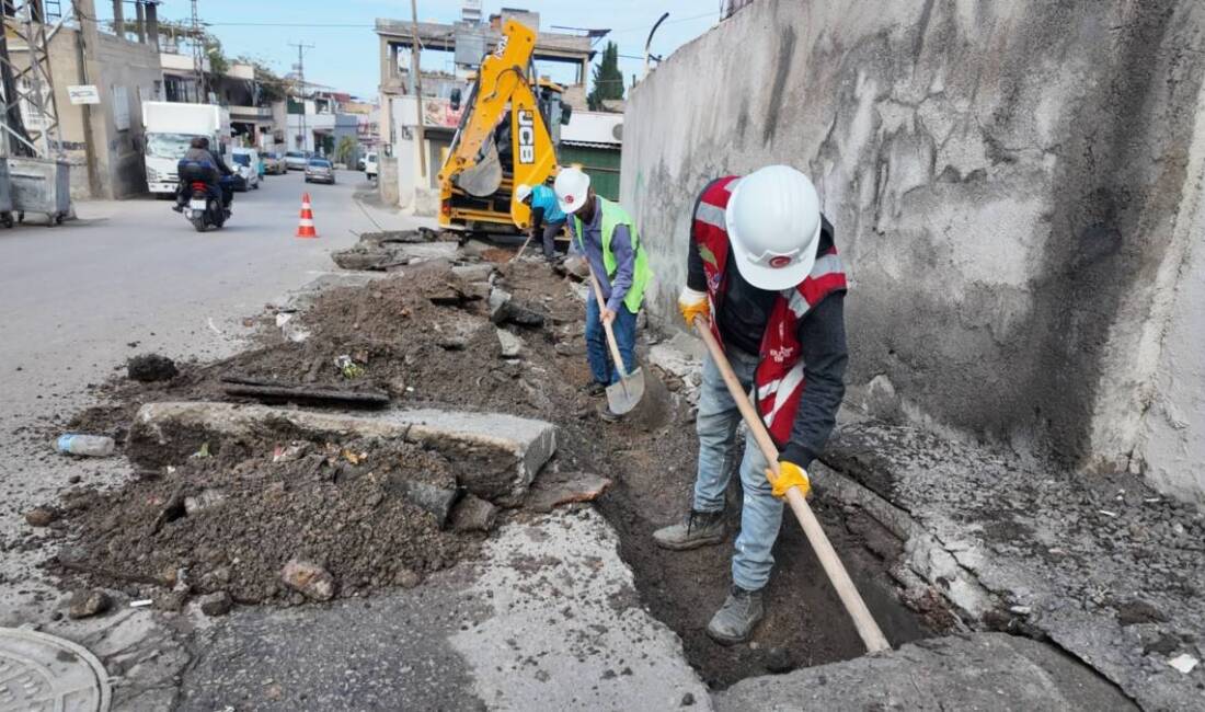 İskenderun’un Yağmursuyu Haritası Temizlendi Hatay Büyükşehir Belediyesi (HBB) ile Hatay Su ve Kanalizasyon İdaresi