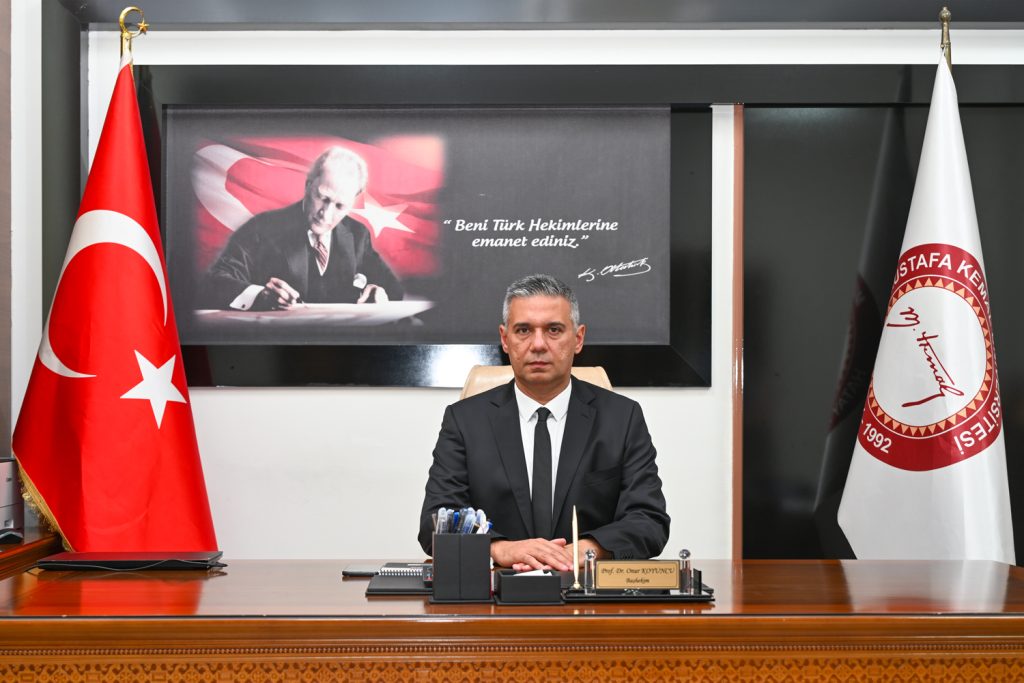 Hatay Mustafa Kemal Üniversitesi (MKÜ) Hastanesi Başhekimi Onur Koyuncu, son