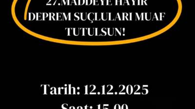 6 Şubat depremlerinde yakınlarını kaybeden aileler, depremle ilgili sorumluların yargılanmasını
