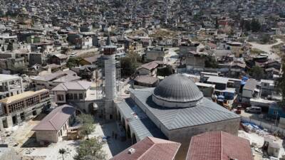 6 Şubat depremlerinde ciddi şekilde zarar gören Antakya’daki Habibi Neccar