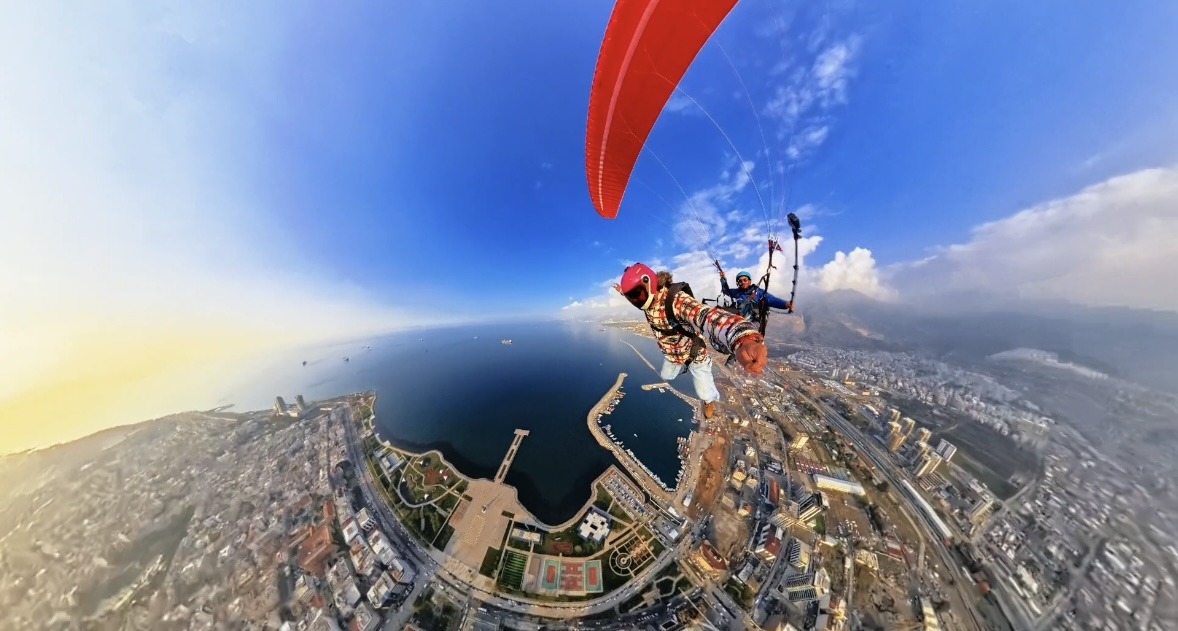 Amanoslar’dan başlayan adrenalin Atatürk Anıtı’nda bitti