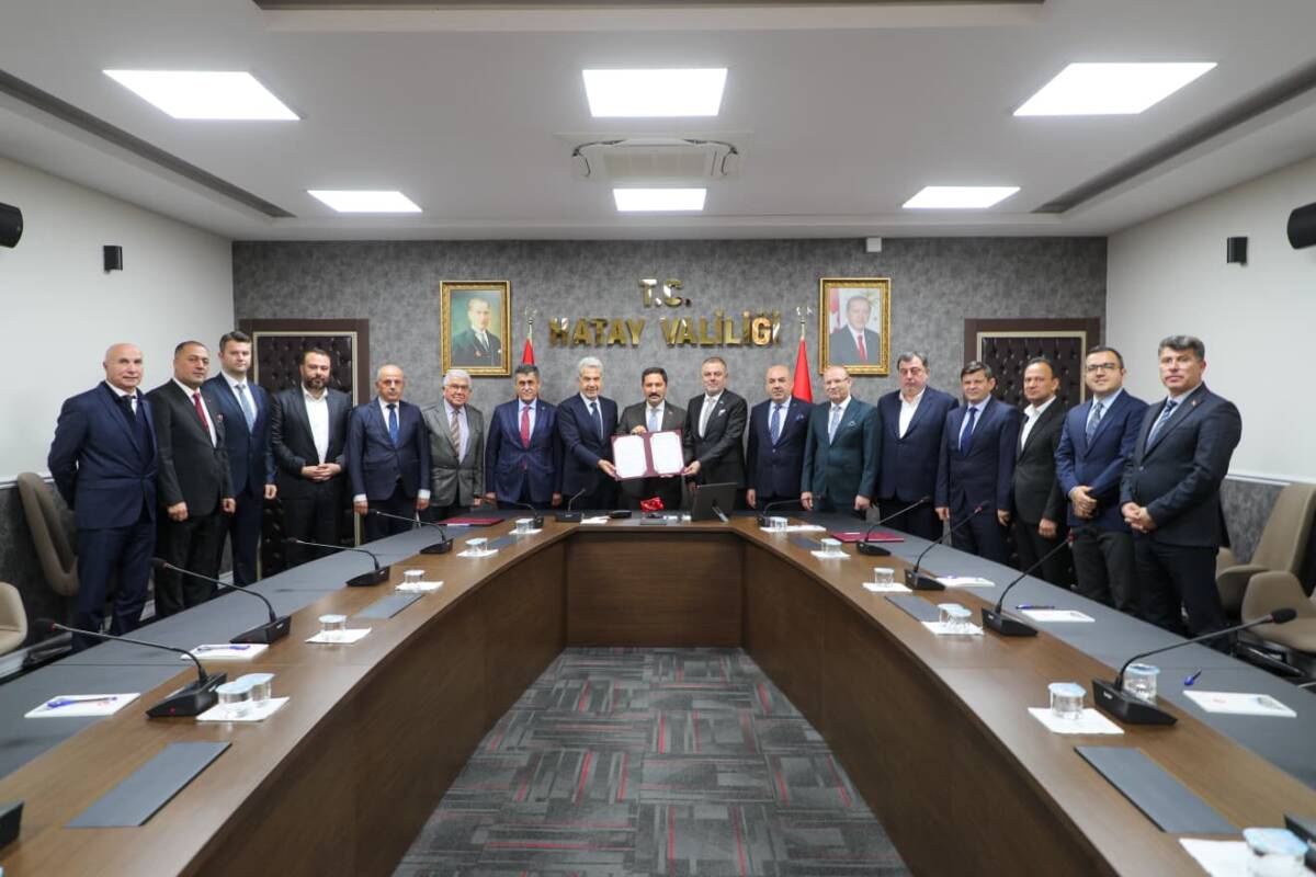 Hatay’a lojistikte güçlü yatırım: 32 derslikli yeni okul