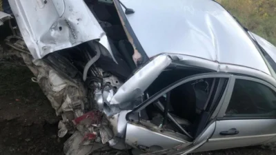 Hatay’ın Dörtyol ilçesinde meydana gelen trafik kazasında, kontrolden çıkan bir