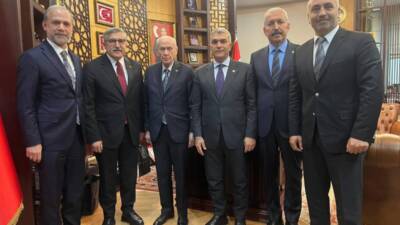 Hatay AKP Milletvekilleri, Milliyetçi Hareket Partisi (MHP) Genel Başkanı Devlet