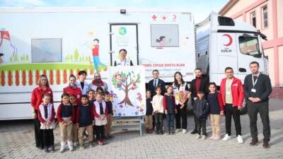 Kızılay’dan Hataylı çocuklara umut dolu etkinlik Hatay’da 6 Şubat depremlerinin izlerini taşıyan çocuklar için moral ve