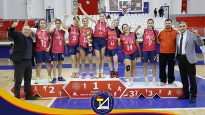 Yükseliş’in kızları Hatay şampiyonu! İskenderun’un köklü ve seçkin eğitim kurumlarından Yükseliş Koleji, spor alanındaki
