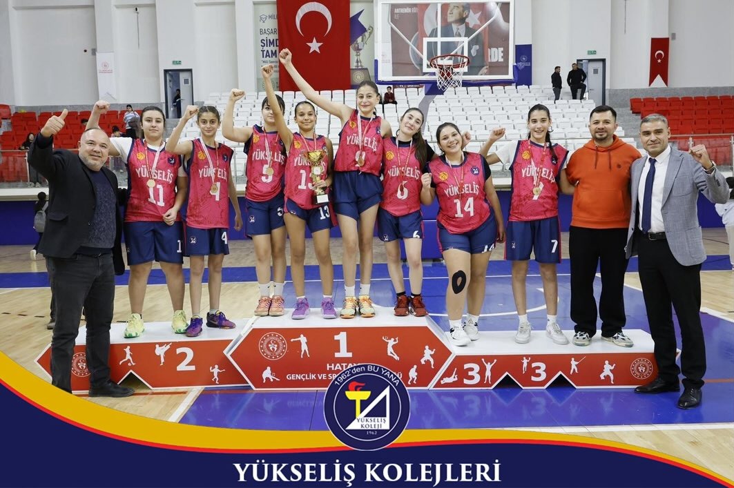 Yükseliş’in kızları Hatay şampiyonu!