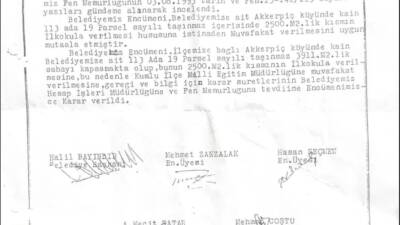 Hatay’ın Kumlu ilçesinde belediyeye ait bir taşınmazla ilgili dikkat çekici