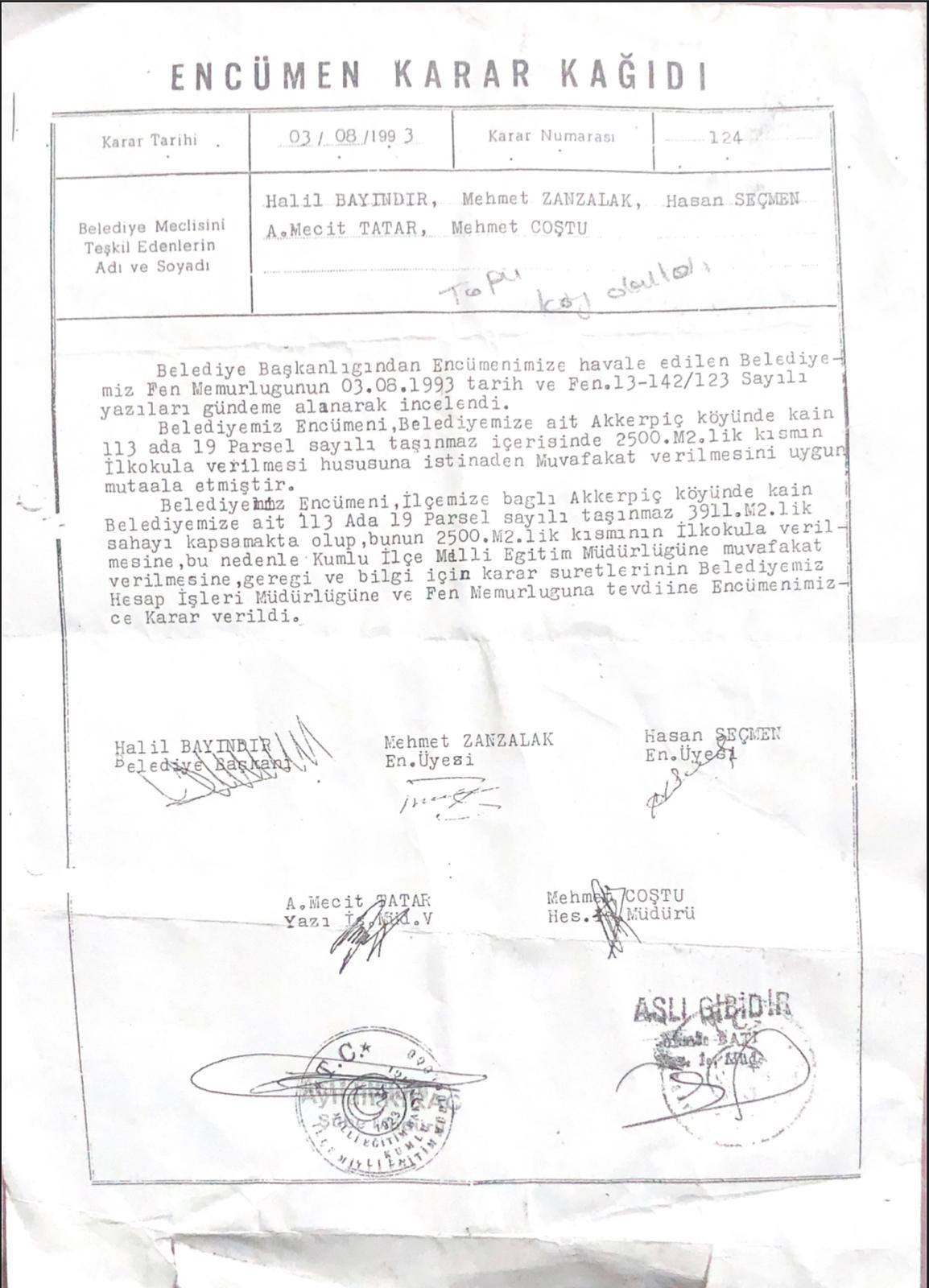 Kumlu Belediyesi kamu hacizli taşınmazı mı sattı?