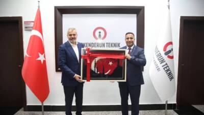 Hatay Büyükşehir Belediye Başkanı Mehmet Öntürk, İskenderun Teknik Üniversitesi’nde (İSTE)