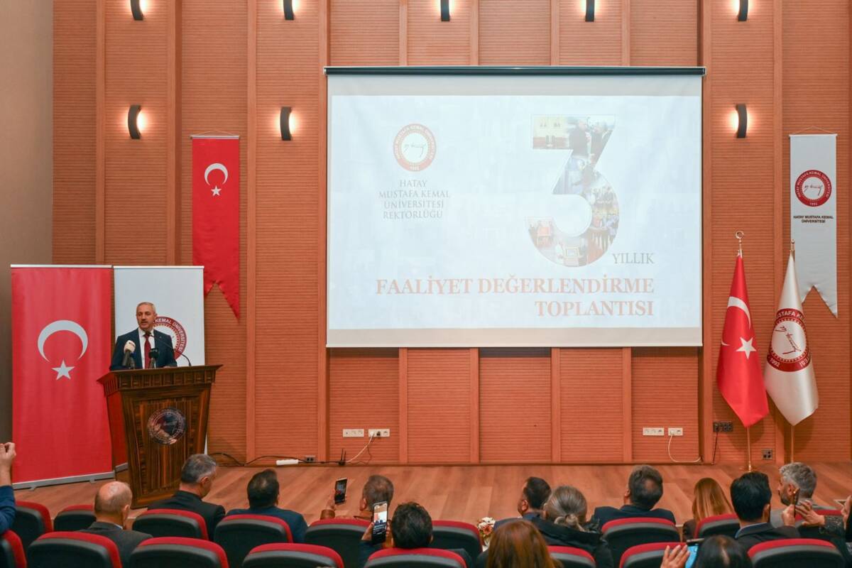 Hatay Mustafa Kemal Üniversitesi (HMKÜ), Rektör Prof. Dr. Veysel Eren’in