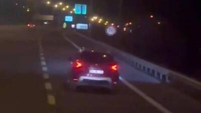 Hatay’da gece saatlerinde yaşanan tehlikeli sürüş, trafikteki diğer sürücülerin yüreklerini