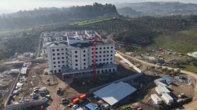 Hatay Valisi Mustafa Masatlı, yapımı devam eden Antakya Öğretmenevi ve