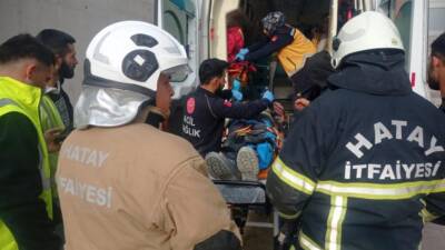Hatay’da yapımı süren bir binada meydana gelen iş kazasında bir