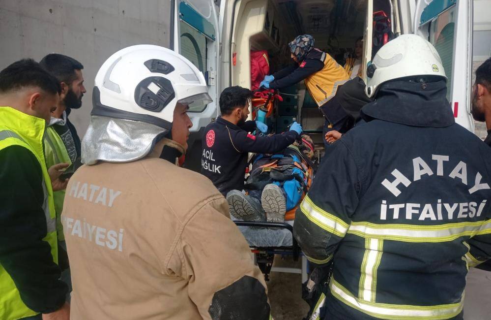 Hatay’da yapımı süren bir binada meydana gelen iş kazasında bir