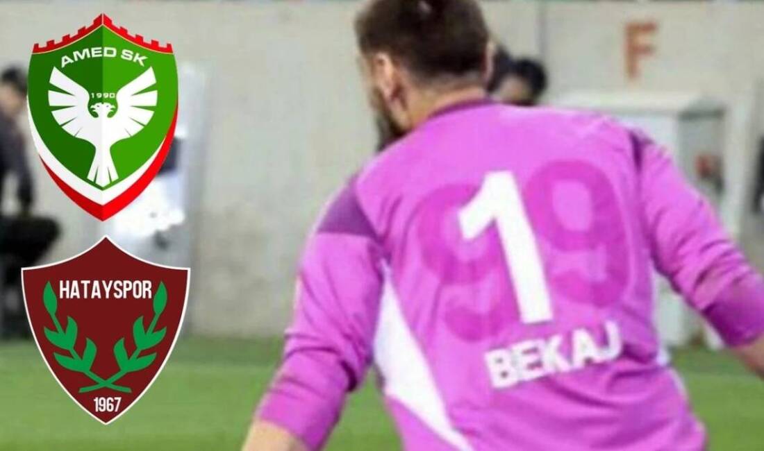 Hatayspor’un geçtiğimiz ay Amedspor ile oynadığı karşılaşmada kaleyi koruyan kaleci