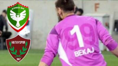 Hatayspor’un geçtiğimiz ay Amedspor ile oynadığı karşılaşmada kaleyi koruyan kaleci