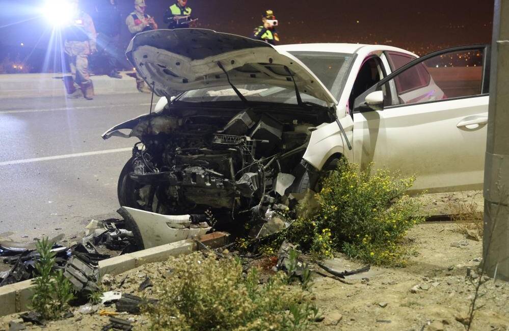 &nbsp; Hatay’ın Antakya ilçesinde meydana gelen trafik kazasında iki otomobil