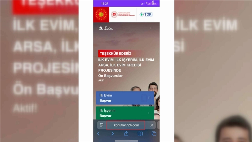 Osmaniye merkezli olarak 10 ilde düzenlenen “sahte TOKİ ilanı” operasyonunda,