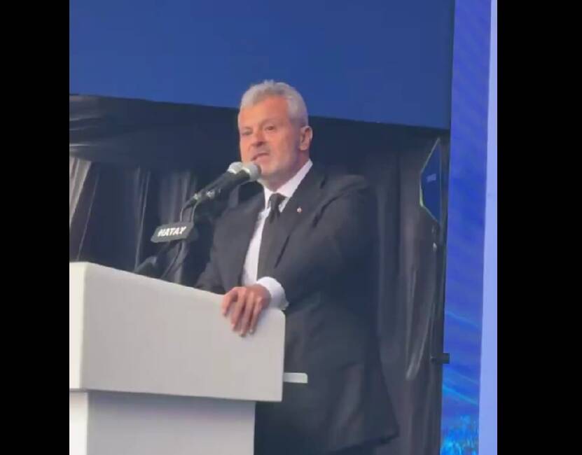 Hatay Büyükşehir Belediye Başkanı Mehmet Öntürk, Hatay’da gerçekleştirilen 455 Bininci