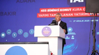 Hatay Büyükşehir Belediye Başkanı Mehmet Öntürk, Hatay’da gerçekleştirilen 455 Bininci