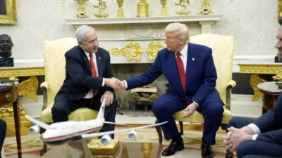 ABD Başkanı Donald Trump ile İsrail Başbakanı Benjamin Netanyahu, Florida’daki