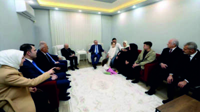 Hatay’da 6 Şubat 2023 depremlerinde evleri yıkılan Karakuş ailesi, yeni