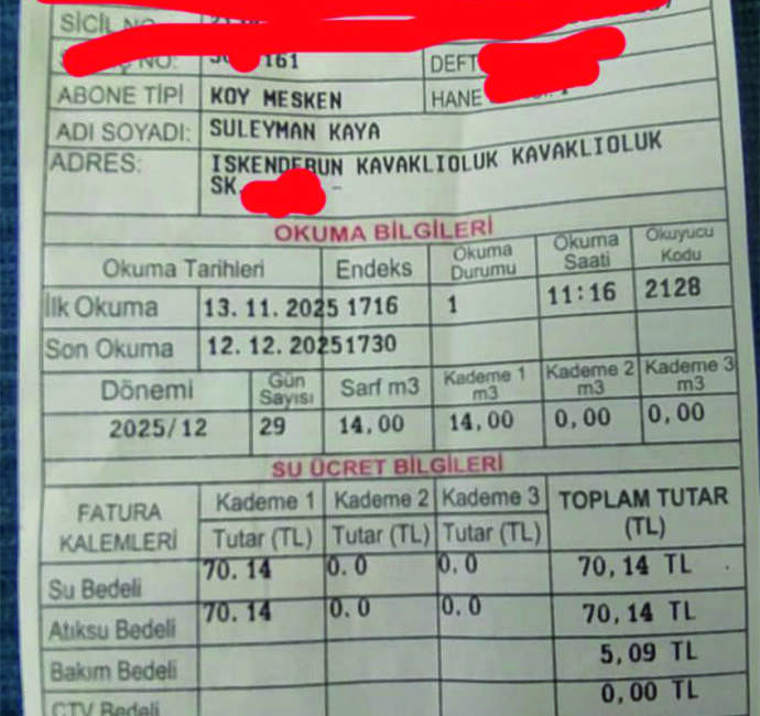 Deprem sonrası Hatay’da yeni tartışma: Olmayan hizmetin ücreti 6 Şubat 2023 depremlerinin ardından yeniden ihya ve inşa çalışmalarının