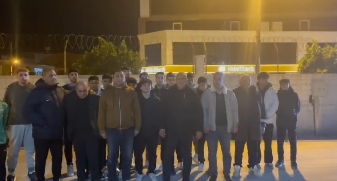 Hatay’da hafta sonunda oynanan U-18 Ligi karşılaşması, maç sonrasında yaşanan