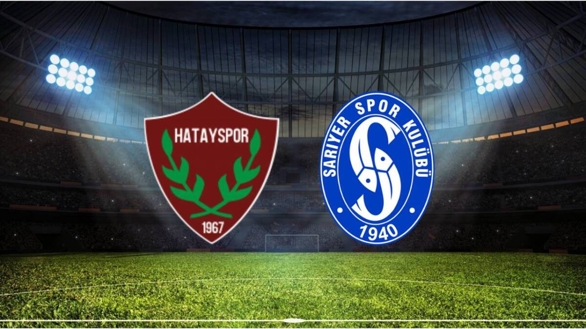 Hatayspor, ligin 16. haftasında İstanbul ekibi Sarıyer ile karşı karşıya