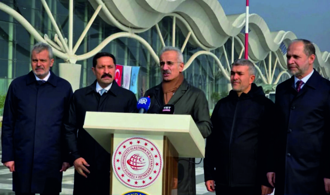 Ulaştırma ve Altyapı Bakanı Abdulkadir Uraloğlu, Hatay Havalimanı’ndaki çalışmaların 2026