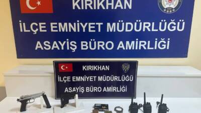   Hatay Emniyet Müdürlüğü ekipleri, Kırıkhan ilçesi Yeni Mahalle’de gerçekleştirdikleri