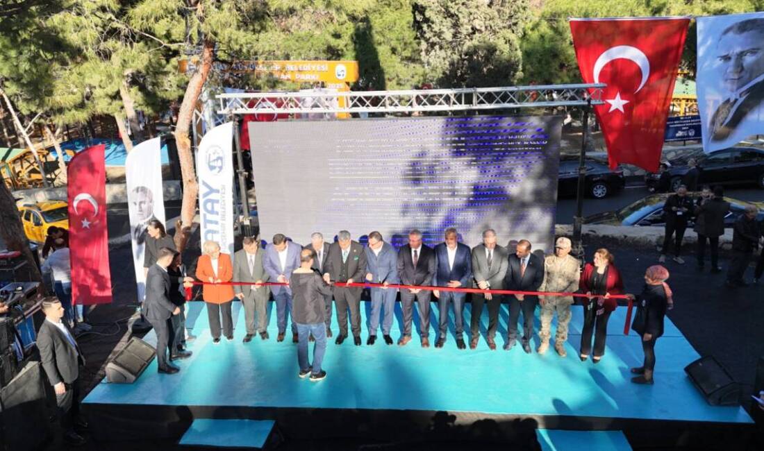 Hatay Büyükşehir Belediyesi (HBB) tarafından İskenderun’da yapımı tamamlanan Orman Parkı,