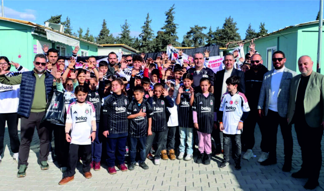 Siyah beyaz yürekler Hatay’da buluştu Beşiktaş Genel Kurul Üyeleri Dostluk Grubu tarafından yürütülen “Bu Forma