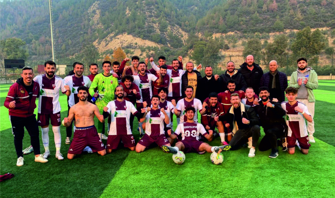 Hatay 1. Amatör Ligi’nde oynanan maçta Serinyolspor, Üzümdalıspor’u gol yağmuruna