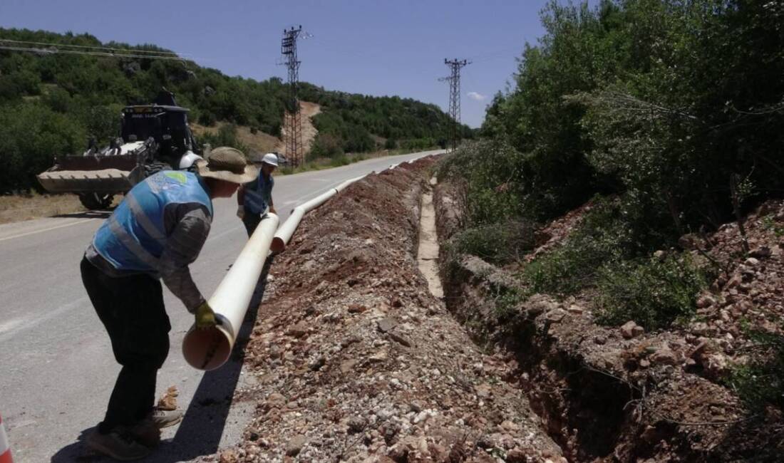 Hatay Büyükşehir Belediyesi (HBB), il genelinde içme suyu altyapısını güçlendirmeye