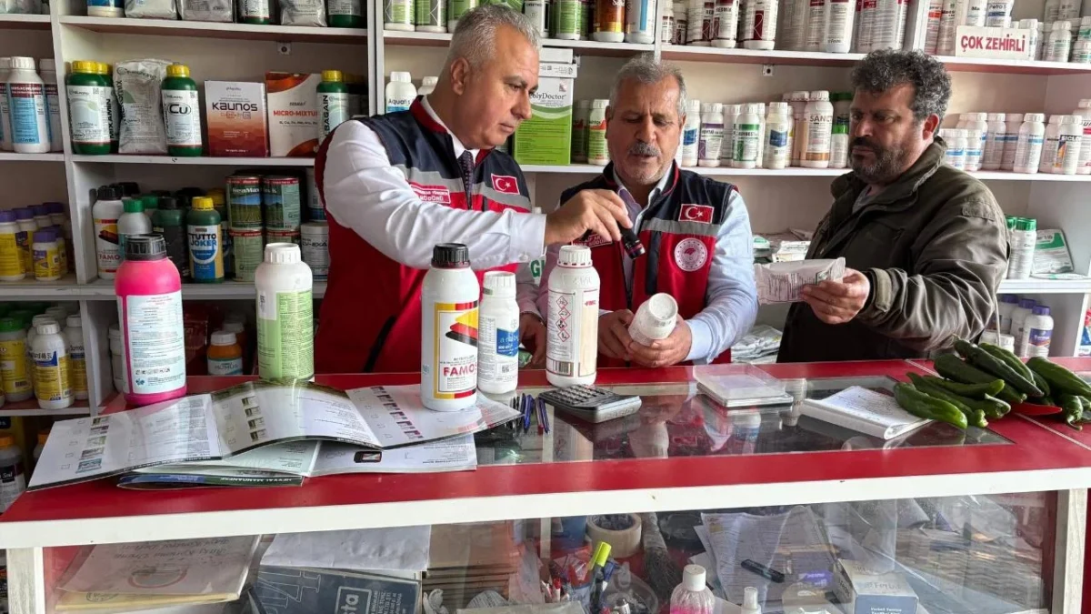 Hatay genelinde tarımsal üretimde kullanılan girdilerin güvenilirliğini sağlamak amacıyla Tarım