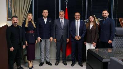 İç Mimarlar Odası Hatay İl Temsilciliği Başkanı Çağrı Aytaş ve