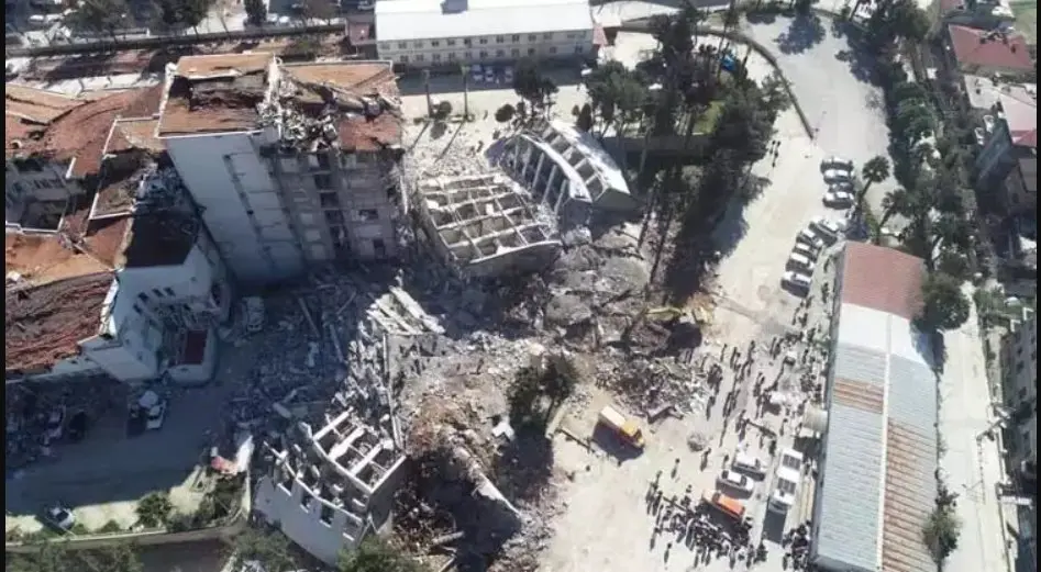 6 Şubat depremlerinde Hatay Eğitim ve Araştırma Hastanesi Ek Hizmet