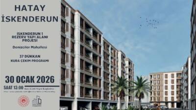 Hatay’da kentsel dönüşüm ve rezerv yapı alanları kapsamında hayata geçirilen