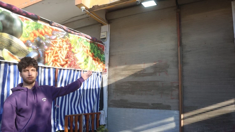 Hatay’ın Kırıkhan ilçesinde Suriyeli kuyumcu Zaher Alshabb’a ait iş yerinde