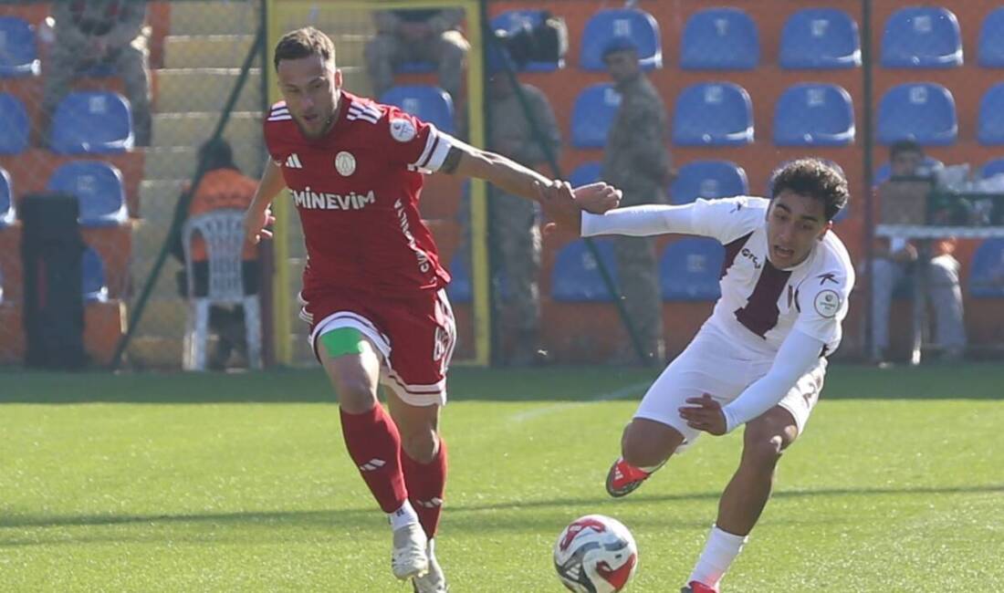 Trendyol 1. Lig’in 22. haftasında Atakaş Hatayspor, sahasında konuk ettiği