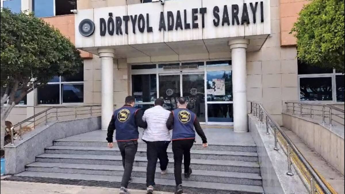 Hatay’ın Dörtyol ilçesinde, kamu kurum ve kuruluşlarından hırsızlık suçundan hakkında