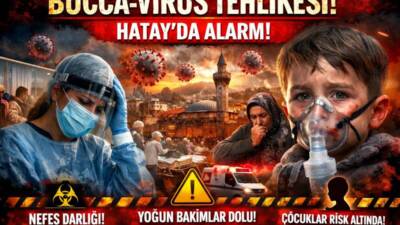 Hatay’da son günlerde çocuklar ve yaşlılar başta olmak üzere toplumun