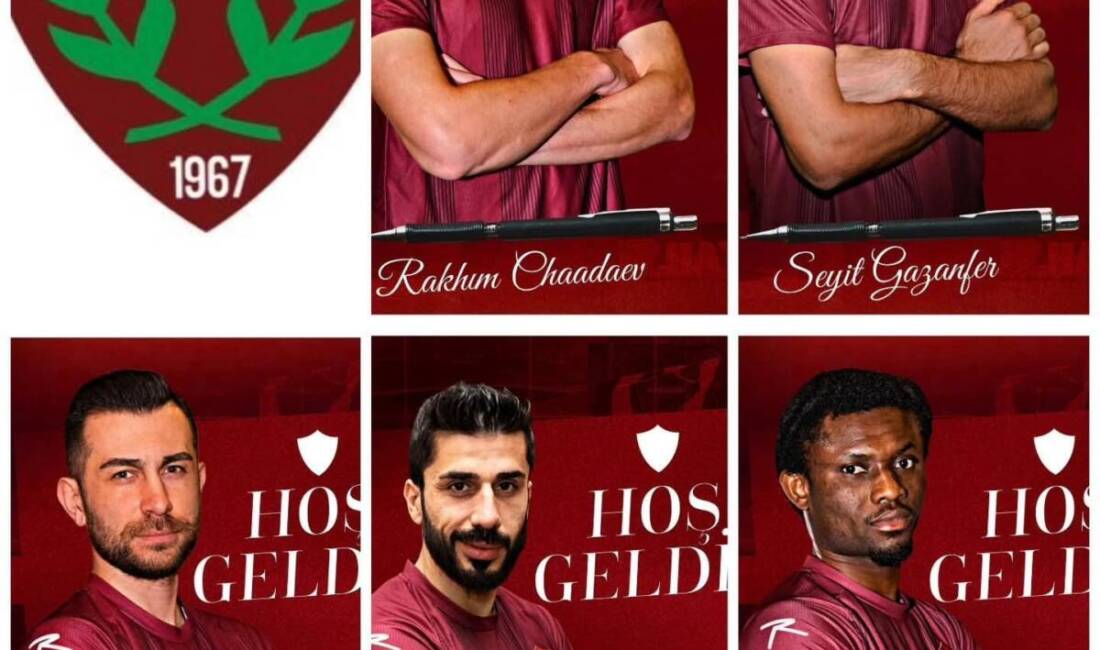 Trendyol 1. Lig ekiplerinden Atakaş Hatayspor, transfer yasağının kalkmasının ardından