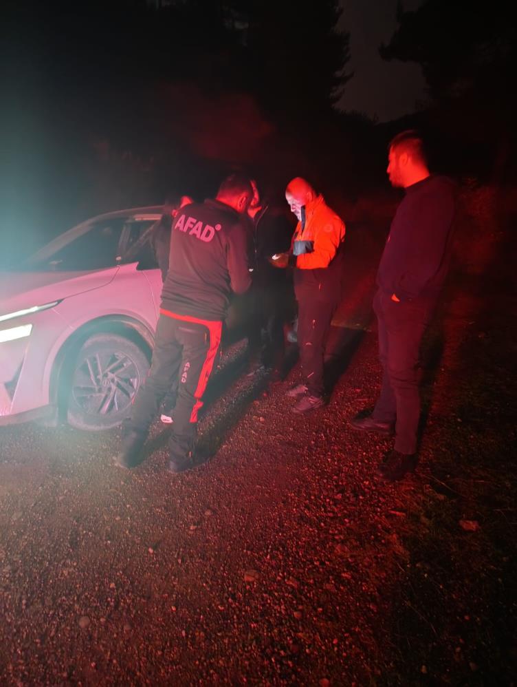 Hatay’da etkili olan kar yağışı, Dörtyol ilçesindeki Domuzdamı Yaylası’nda zor