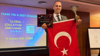 Hataylı Türkçe Öğretmeni İrfan Fatmaoğulları, “Yılın En İyi Dil Öğretmeni