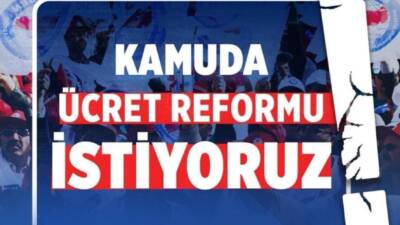 Kamu çalışanları, ücret dengesizliği ve gelir adaletsizliğine karşı seslerini duyurmak