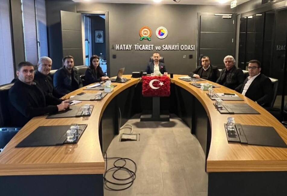 Hatay Ticaret ve Sanayi Odası (HATSO) ev sahipliğinde düzenlenen toplantıda,